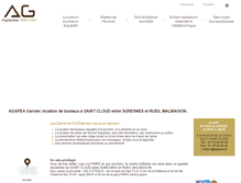 Tablet Screenshot of agapea.fr
