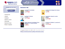Tablet Screenshot of de.agapea.com